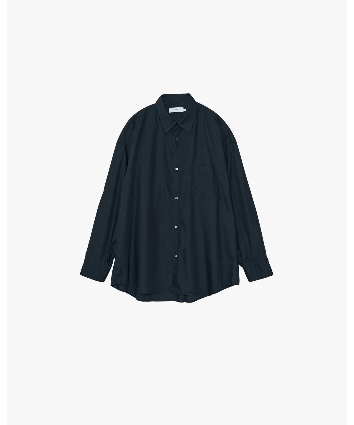 Broad L/S Oversized Regular Collar Shirt
