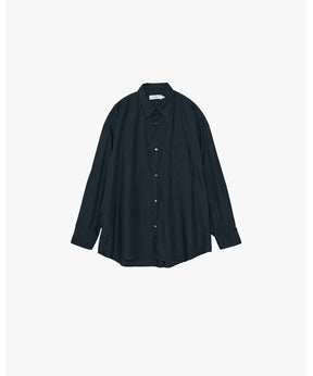 Broad L/S Oversized Regular Collar Shirt