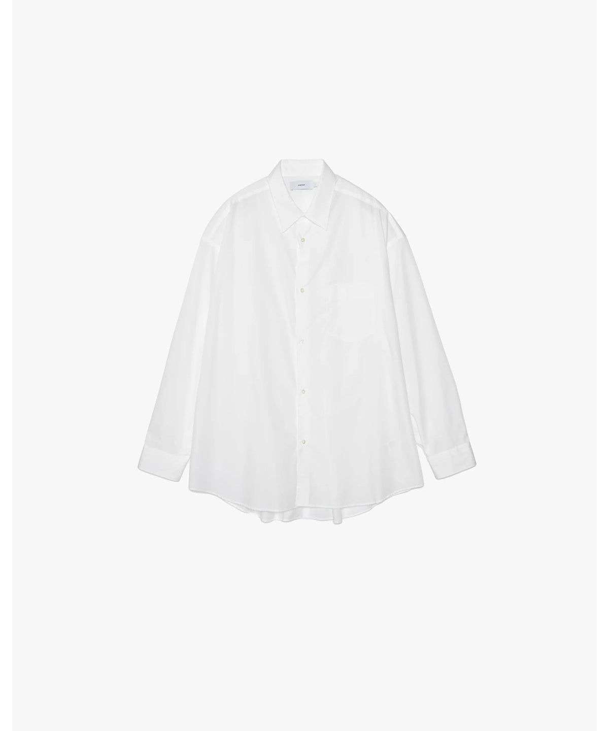 Broad L/S Oversized Regular Collar Shirt