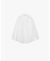 Broad L/S Oversized Regular Collar Shirt