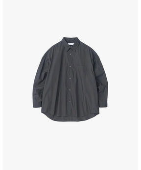 Broad L/S Oversized Regular Collar Shirt