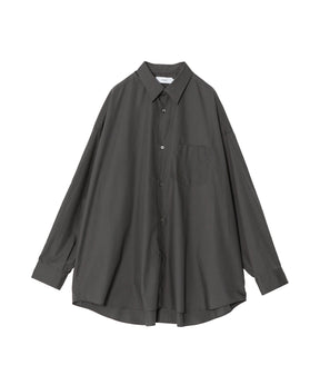 Broad L/S Oversized Regular Collar Shirt