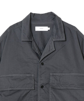Garment Dyed Typewriter Fatigue Shirt