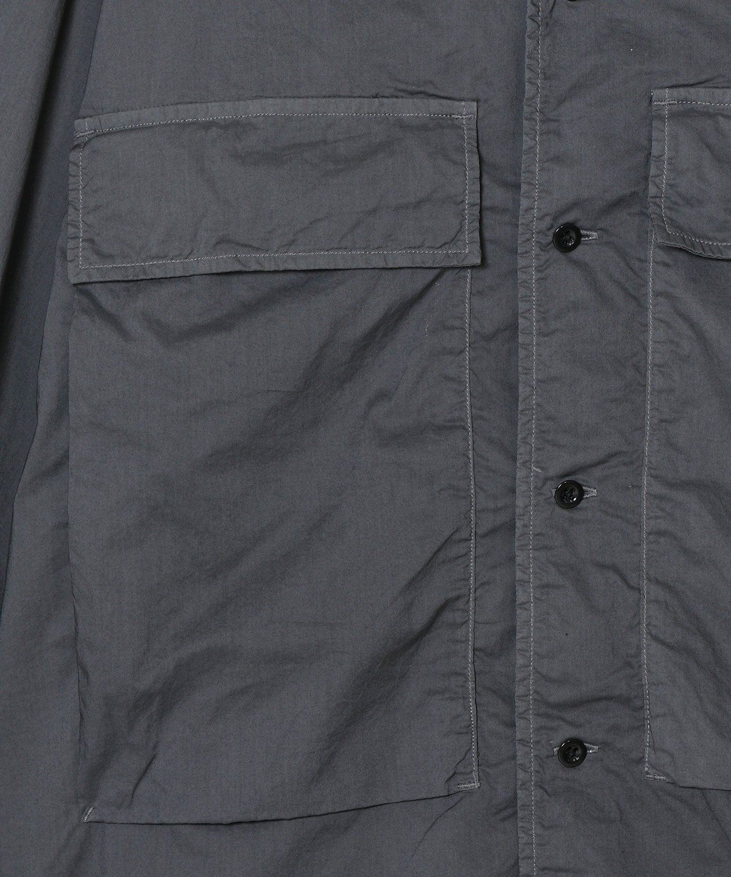 Garment Dyed Typewriter Fatigue Shirt