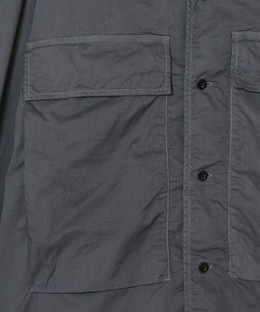 Garment Dyed Typewriter Fatigue Shirt