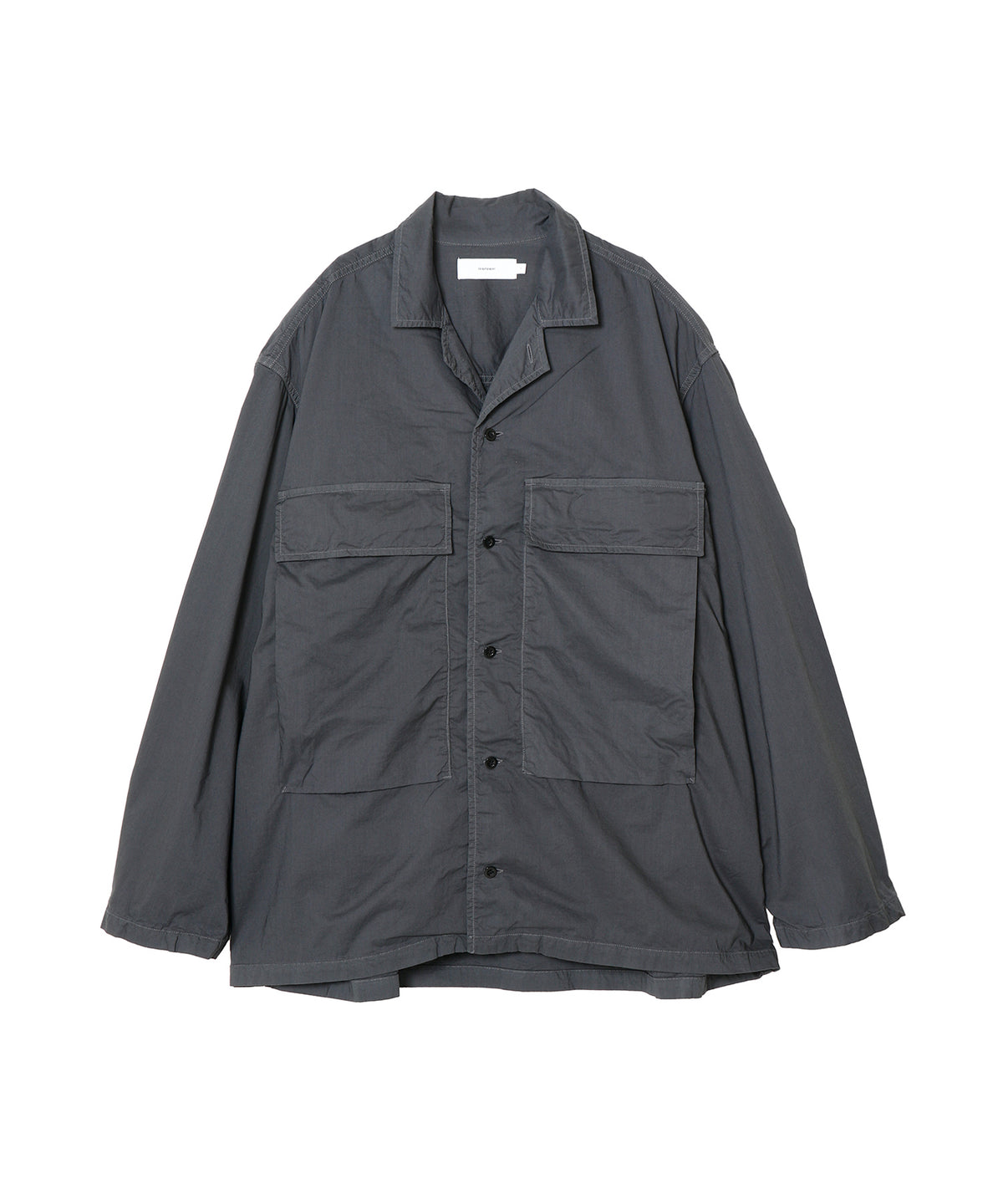 Garment Dyed Typewriter Fatigue Shirt