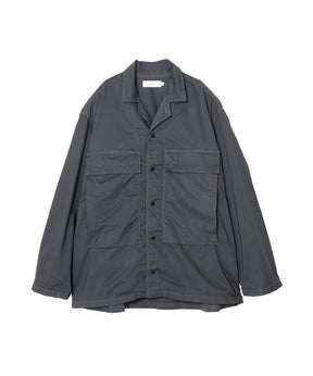 Garment Dyed Typewriter Fatigue Shirt