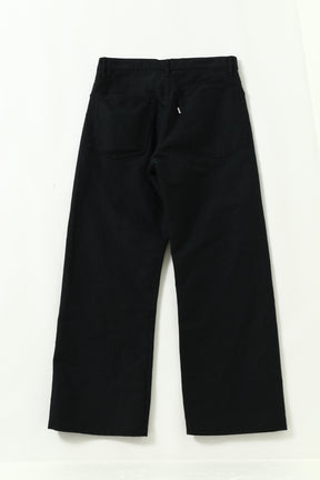 Washi Duck Five Pocket Wide Straight Pants