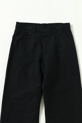 Washi Duck Five Pocket Wide Straight Pants