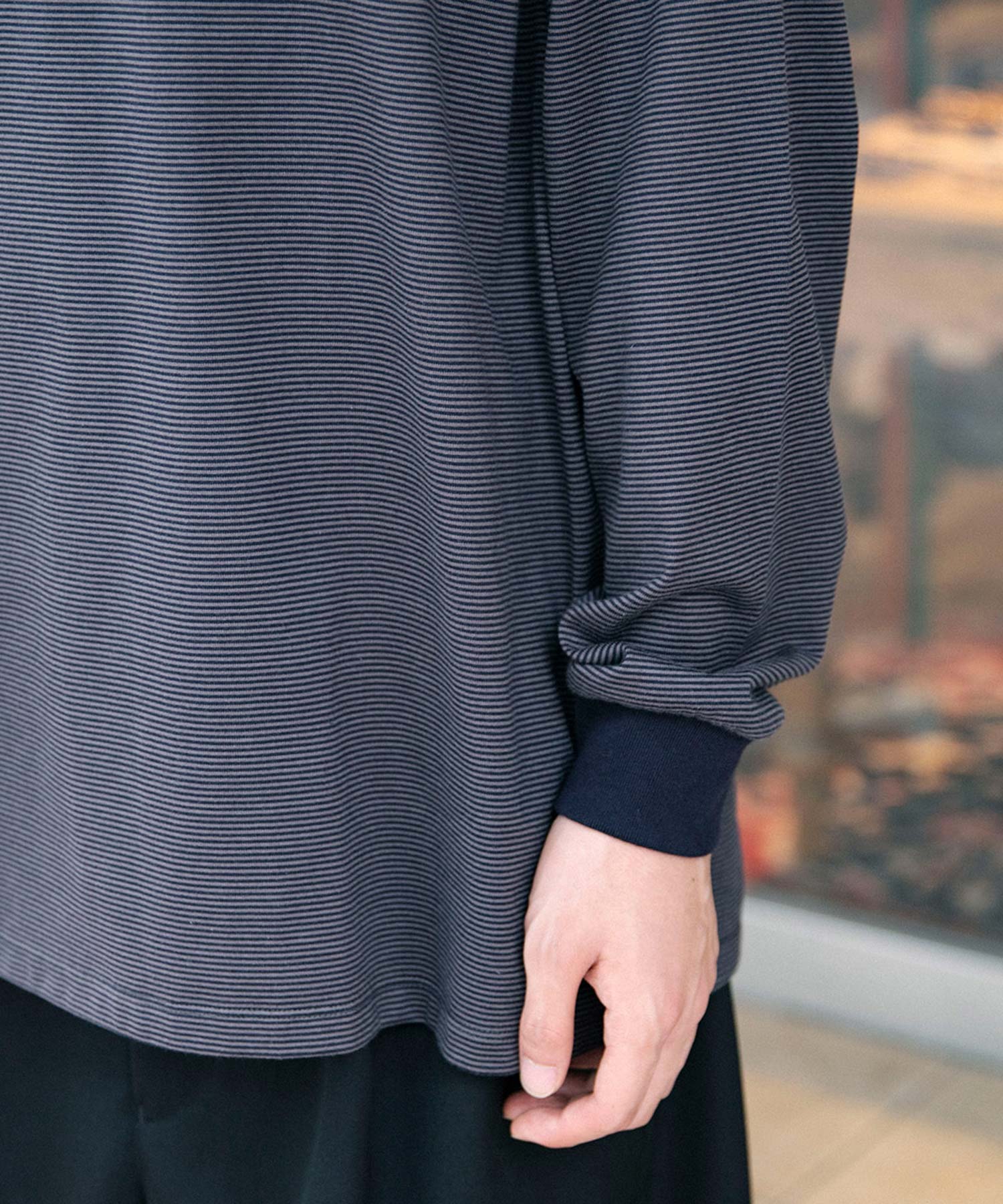 Narrow Border L/S Tee