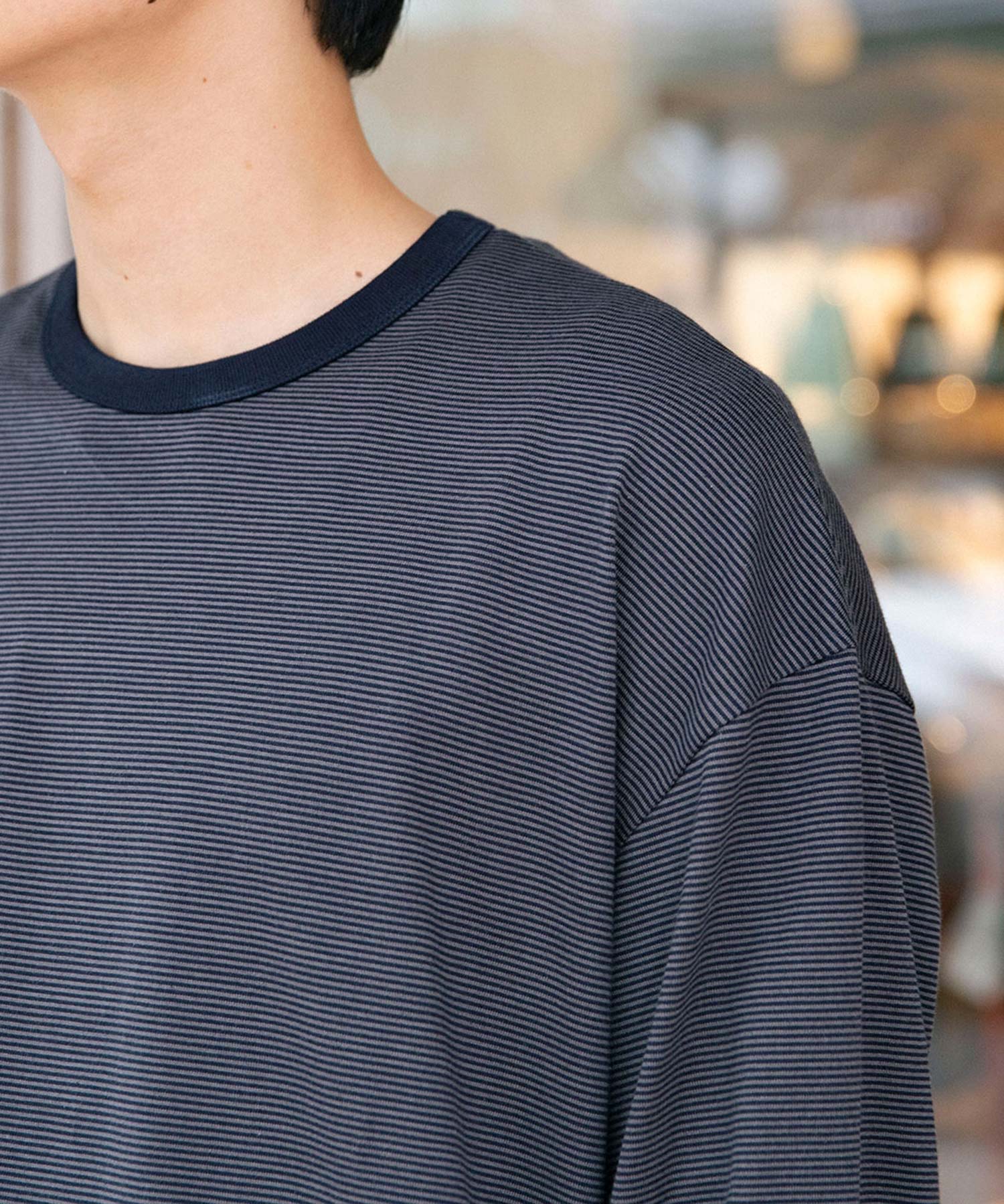 Narrow Border L/S Tee