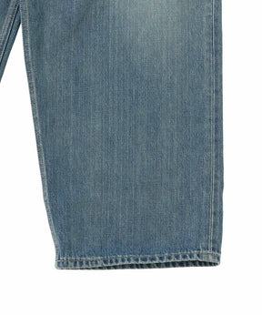 Selvage Denim Two Tuck Pants -LIGHT FADE-