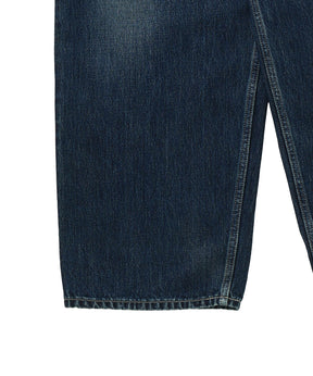 Selvage Denim Two Tuck Pants -DARK FADE-