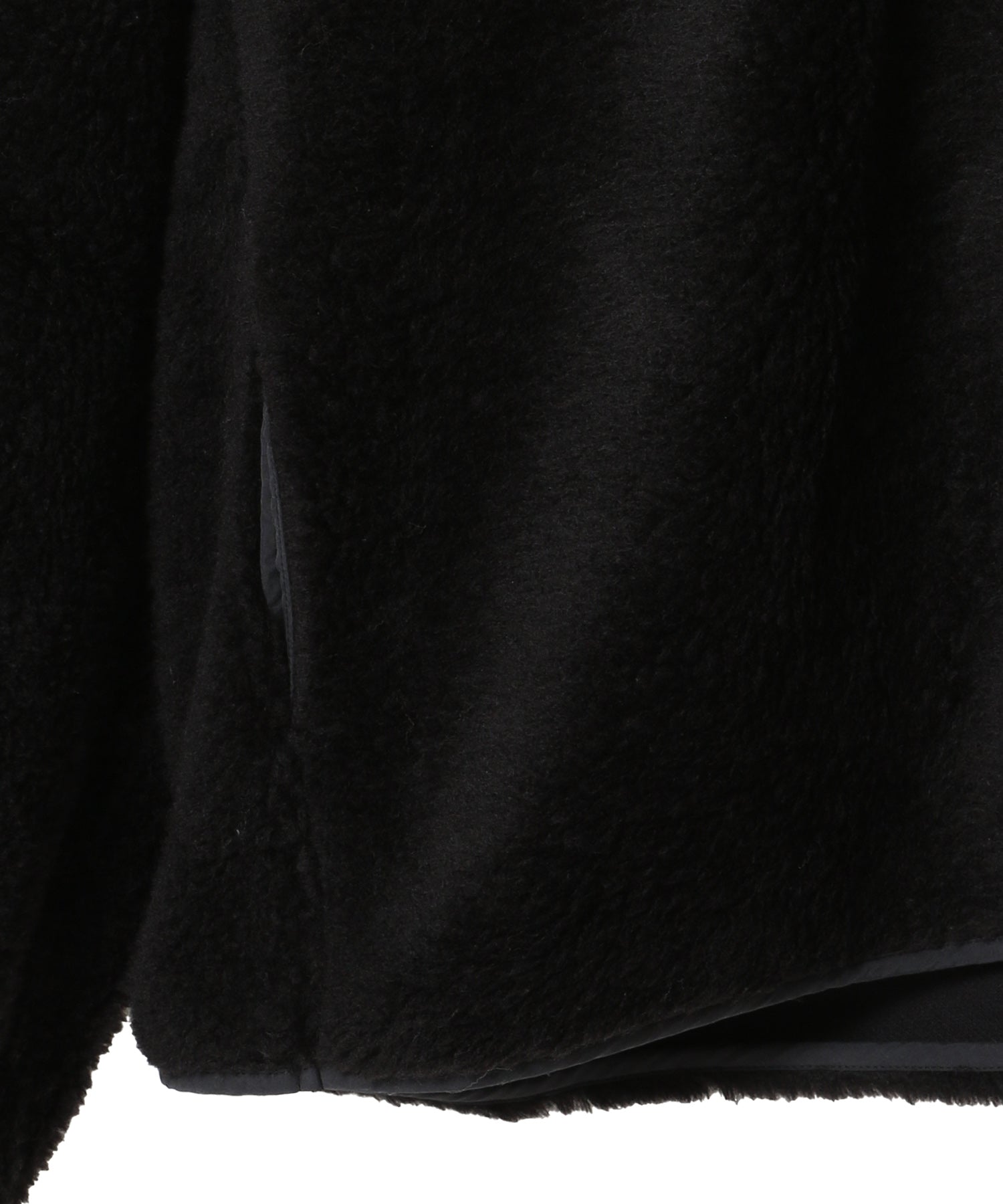 Wool Boa Liner Blouson