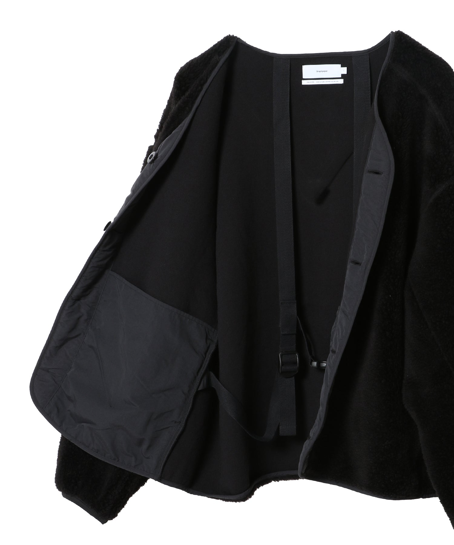 Wool Boa Liner Blouson