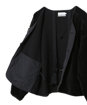 Wool Boa Liner Blouson