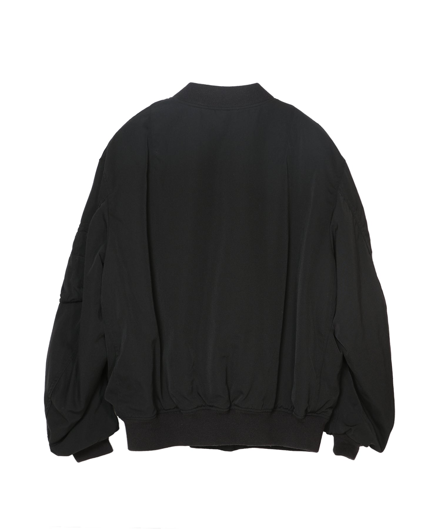Fulled Wool Twill Flight Jacket
