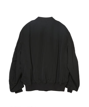 Fulled Wool Twill Flight Jacket