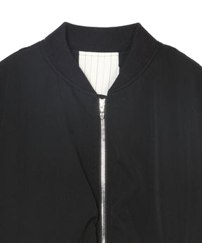 Fulled Wool Twill Flight Jacket