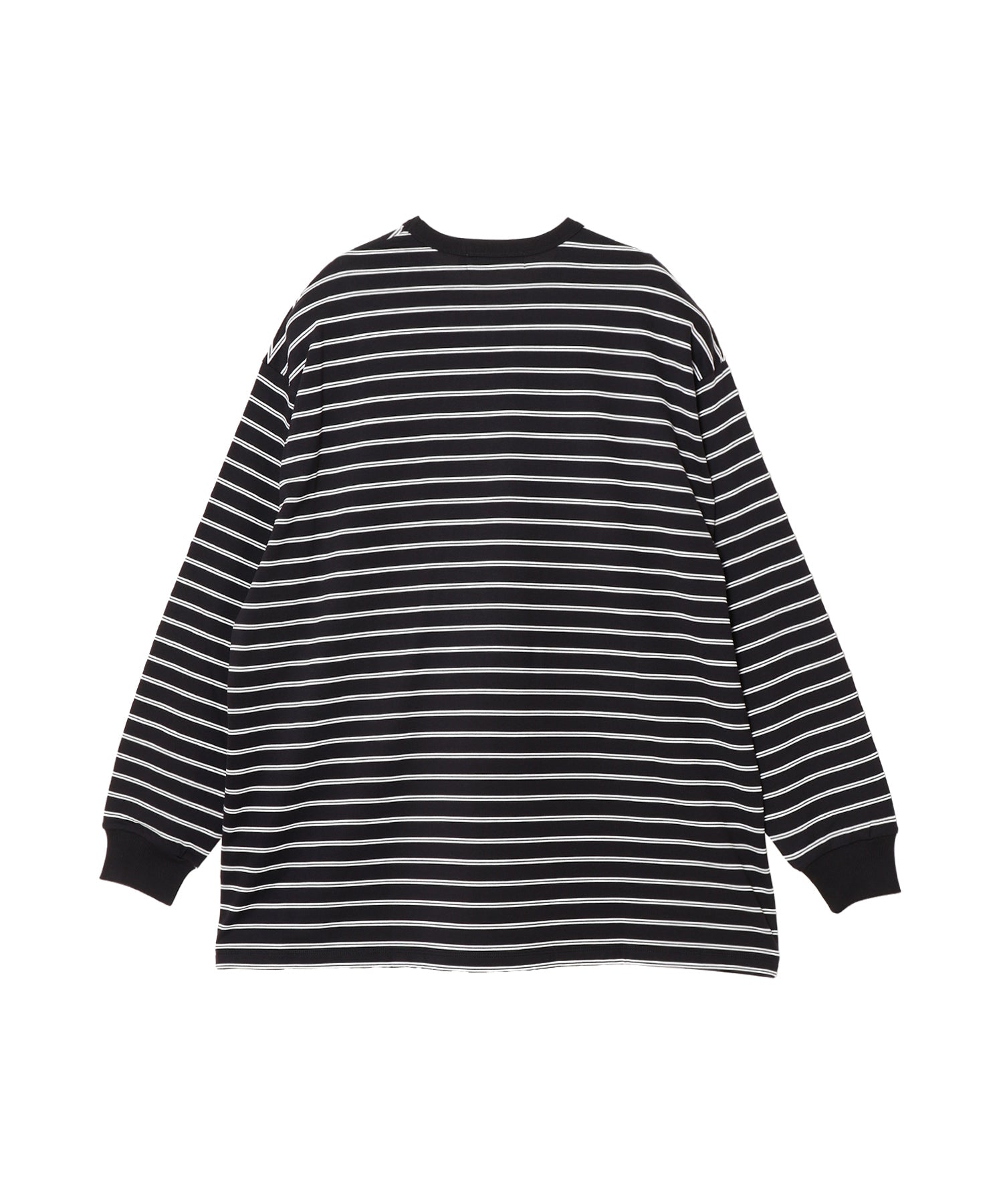Tri Spun Border L/S Tee - Graphpaper (グラフペーパー) - tops