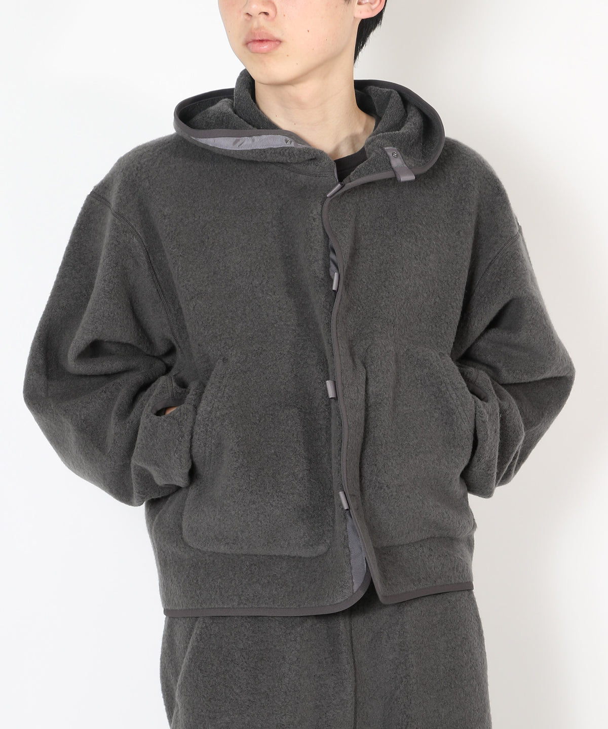 Wool Fleece Hoodie