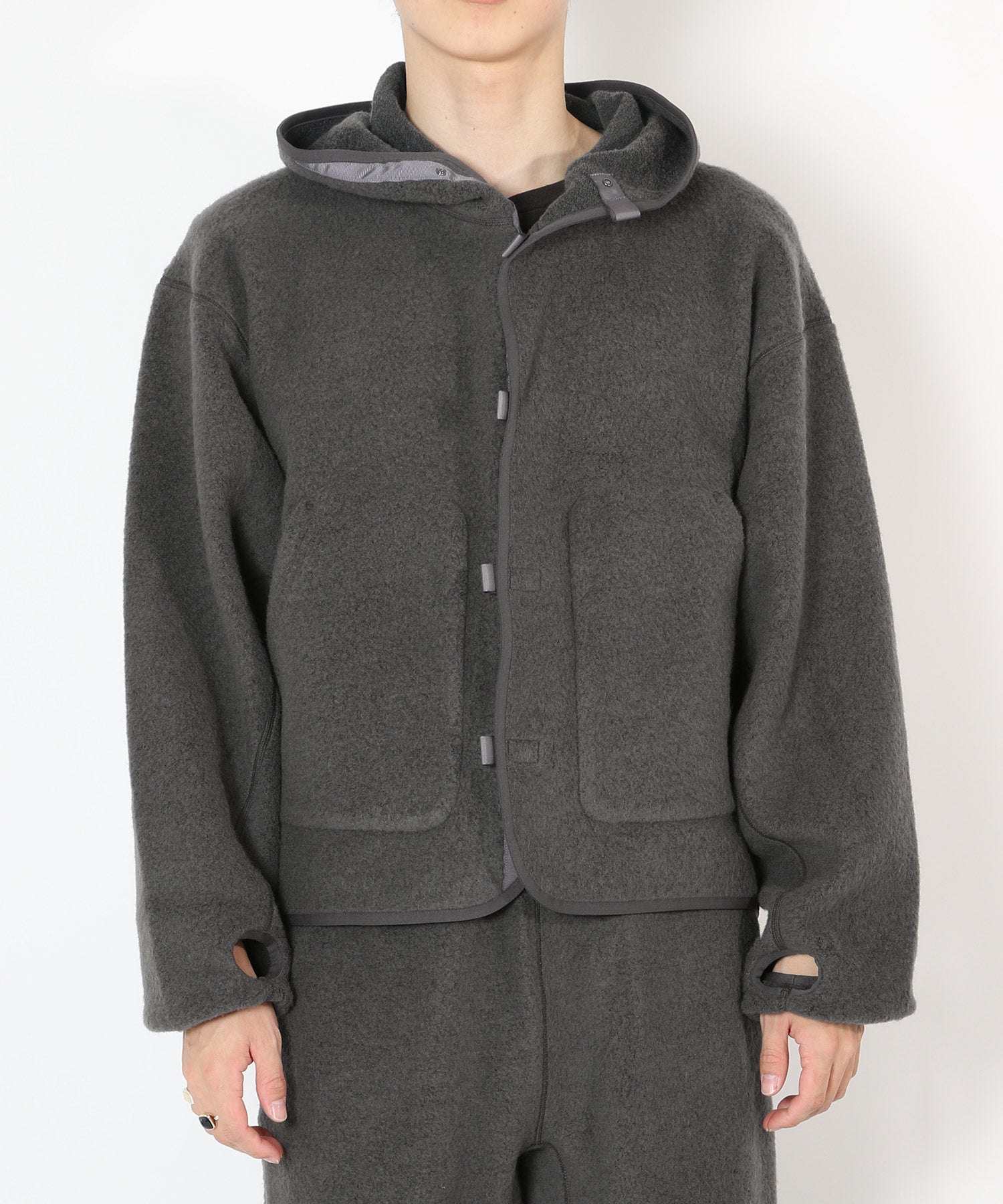 Wool Fleece Hoodie