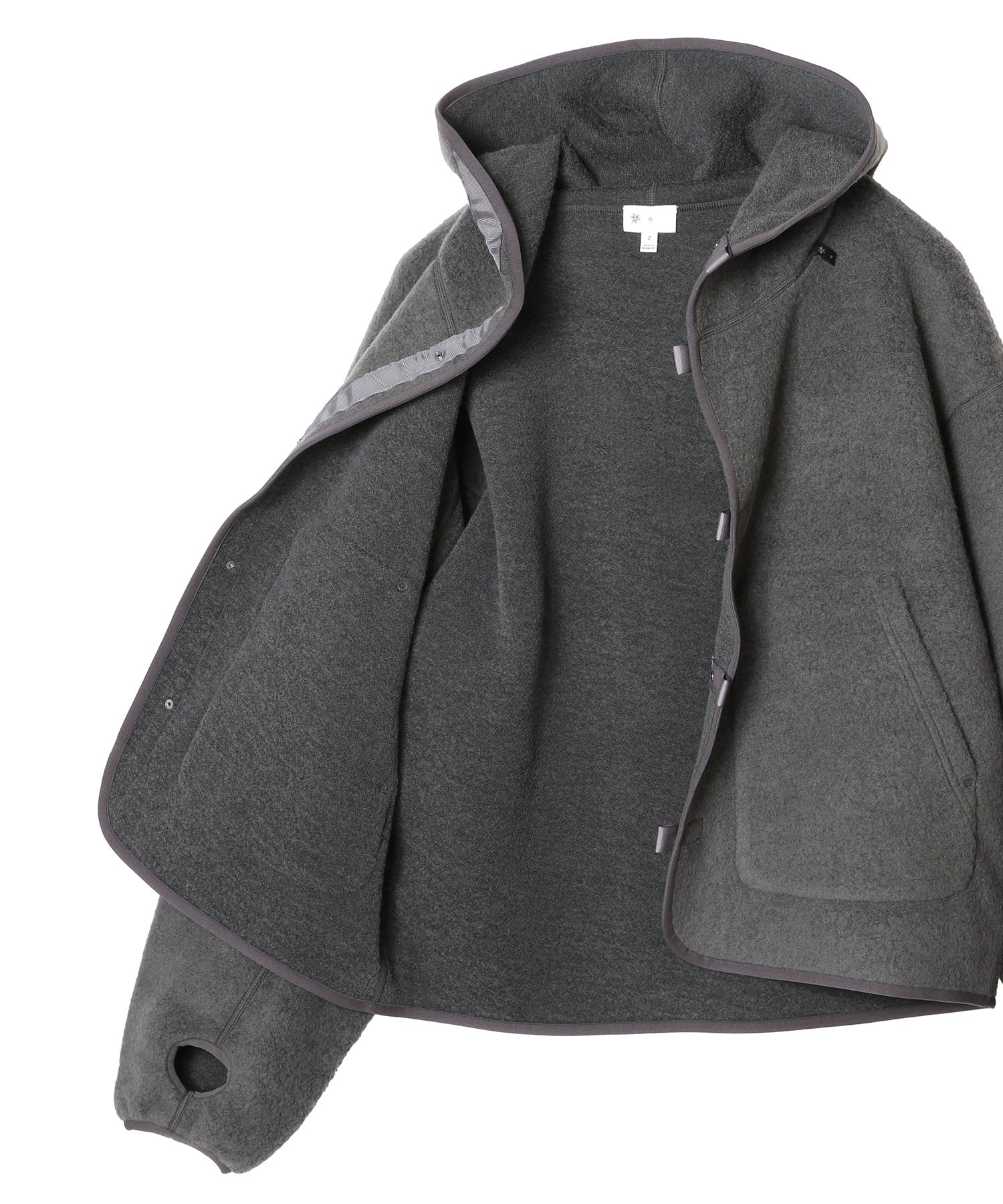 Wool Fleece Hoodie