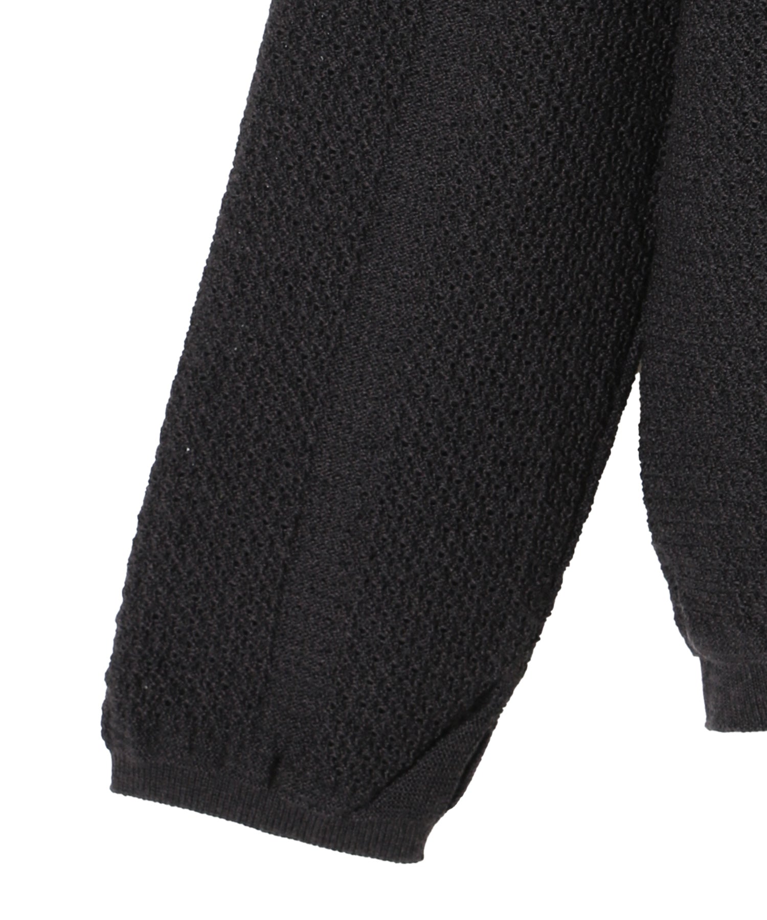 Perforated Wholegarment Knit T
