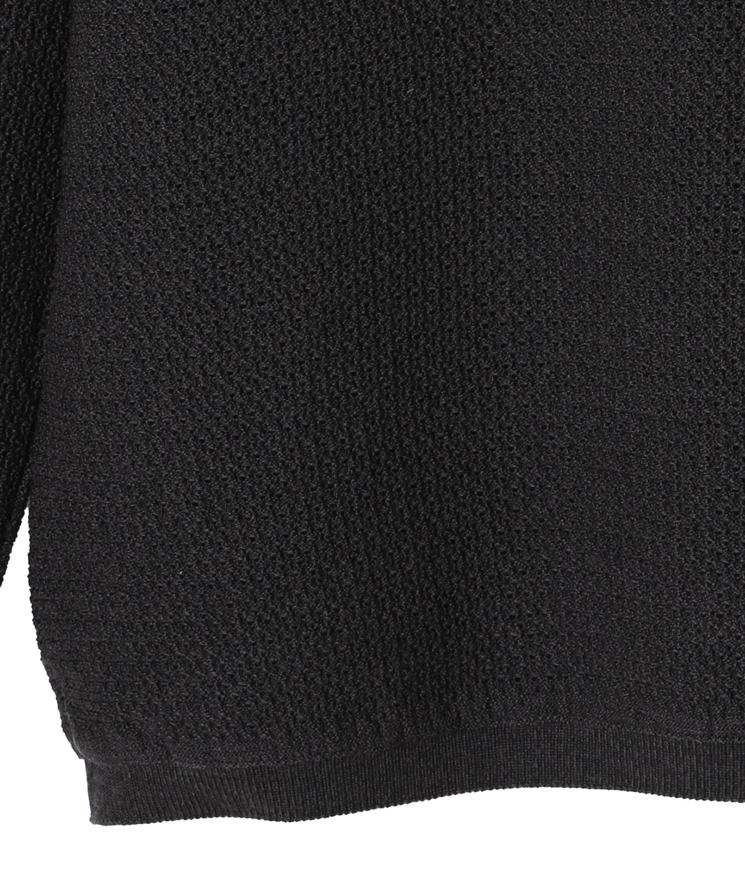 Perforated Wholegarment Knit T