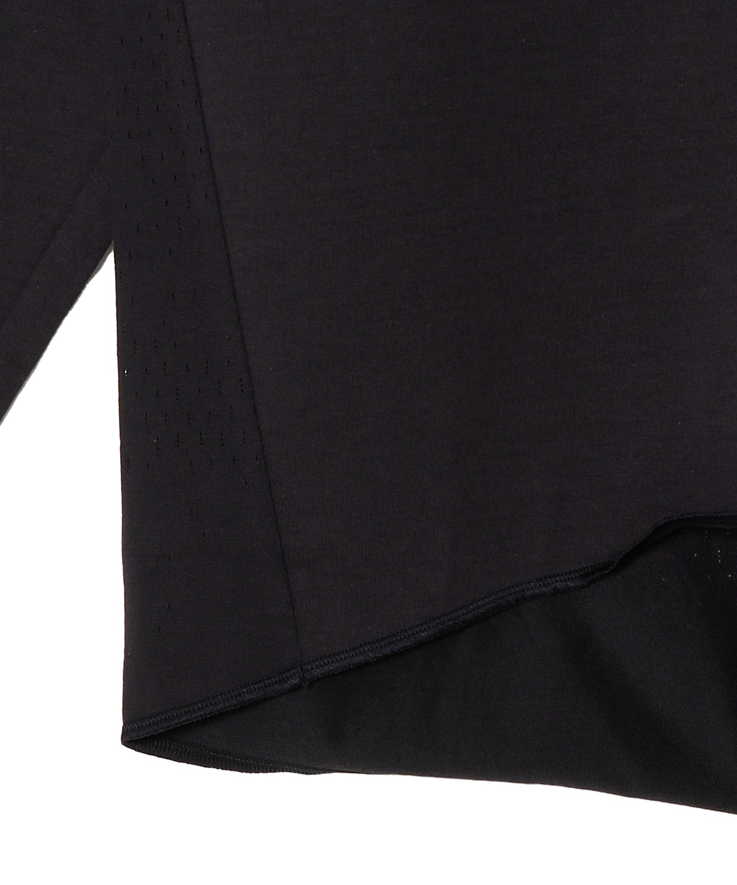 Paneled Mesh L/S Top
