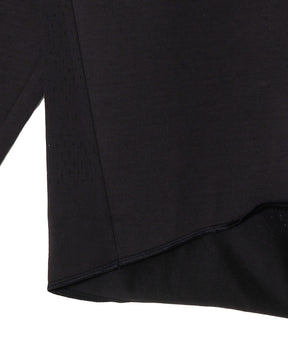Paneled Mesh L/S Top