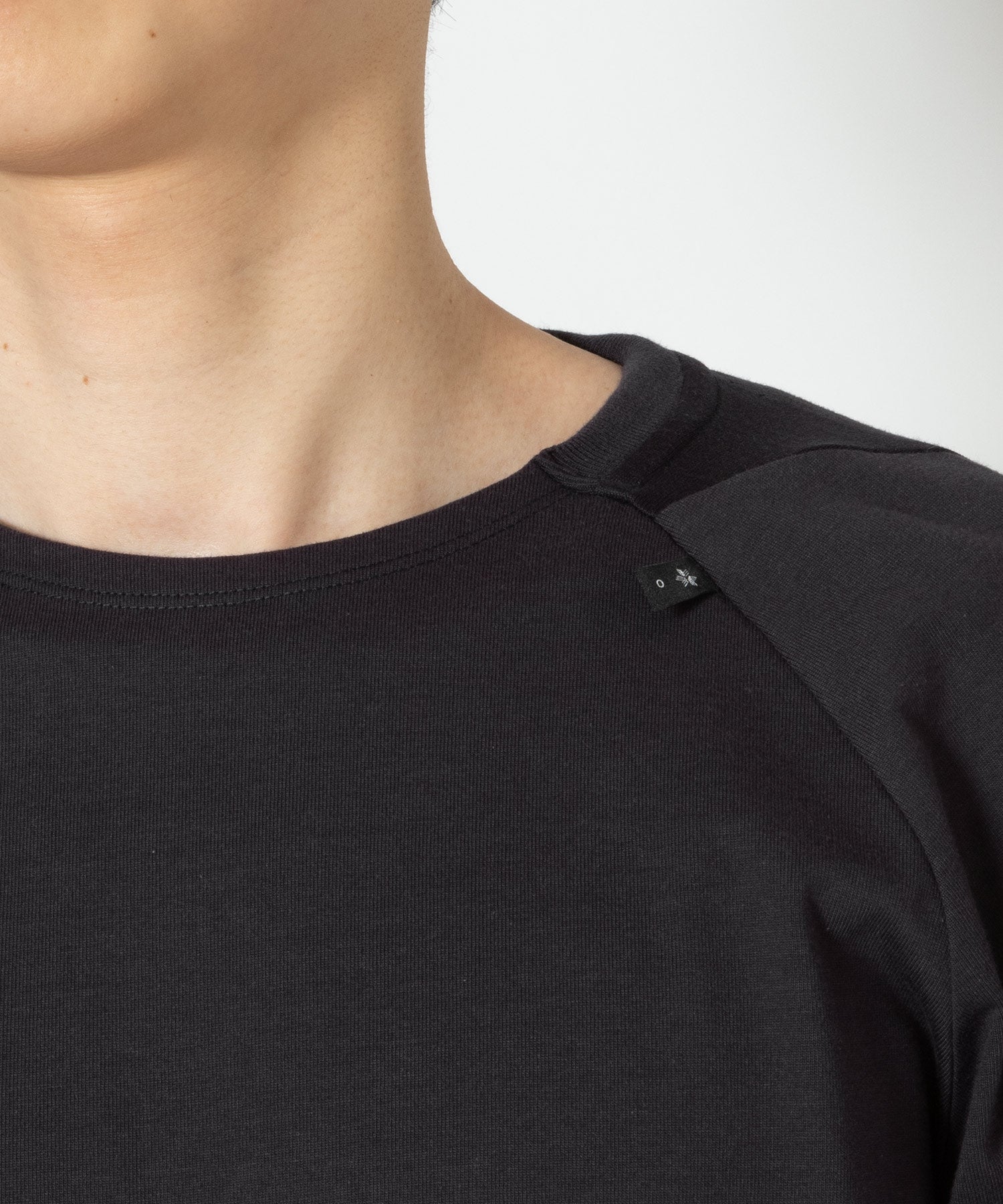 Paneled Mesh L/S Top