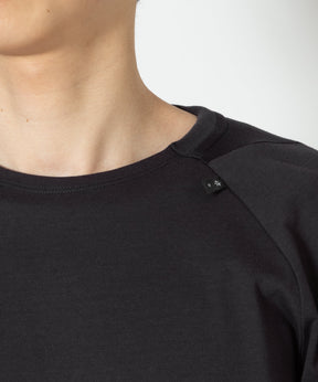Paneled Mesh L/S Top