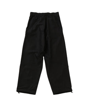 Cotton Silk Blend Helicoid Wide Pants