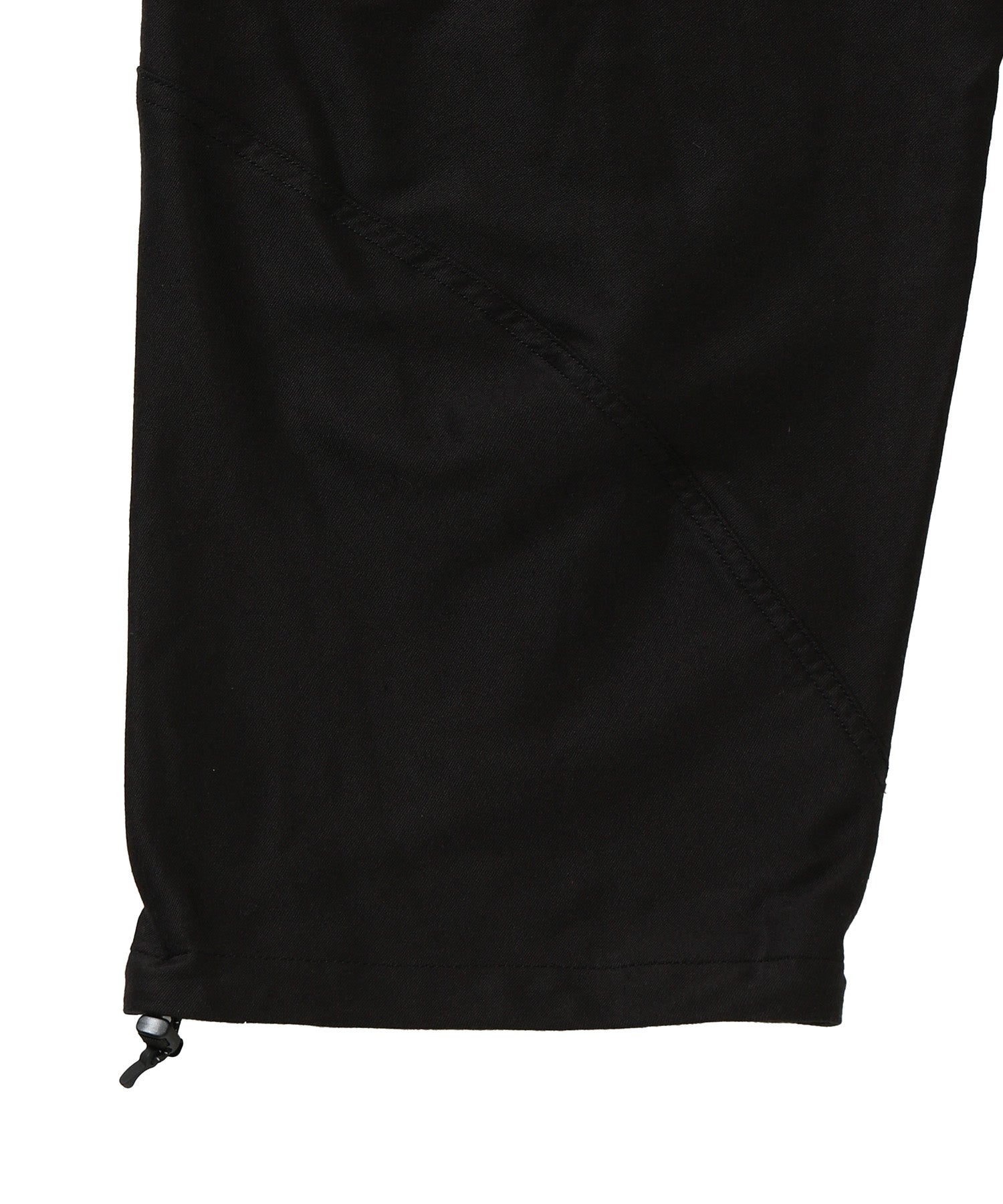 Cotton Silk Blend Helicoid Wide Pants