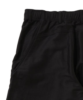 Cotton Silk Blend Helicoid Wide Pants