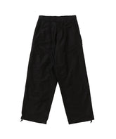 Cotton Silk Blend Helicoid Wide Pants