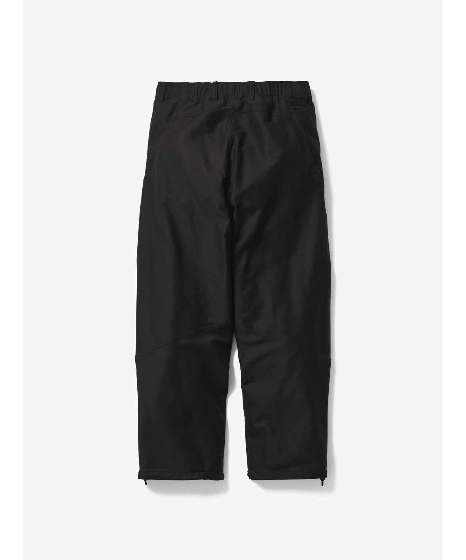 Cotton Silk Blend Helicoid Wide Pants