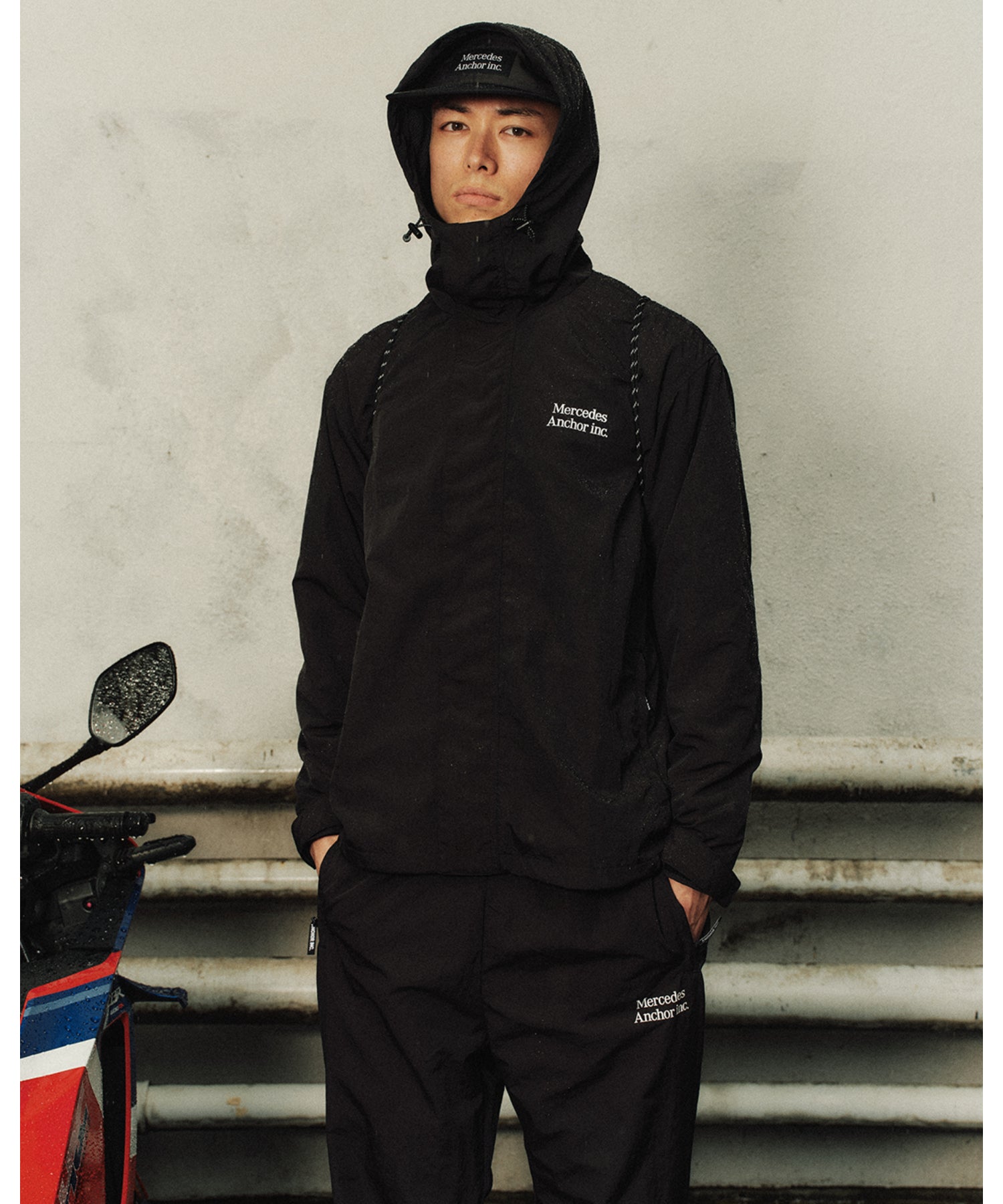 NYLON TRACK PANTS