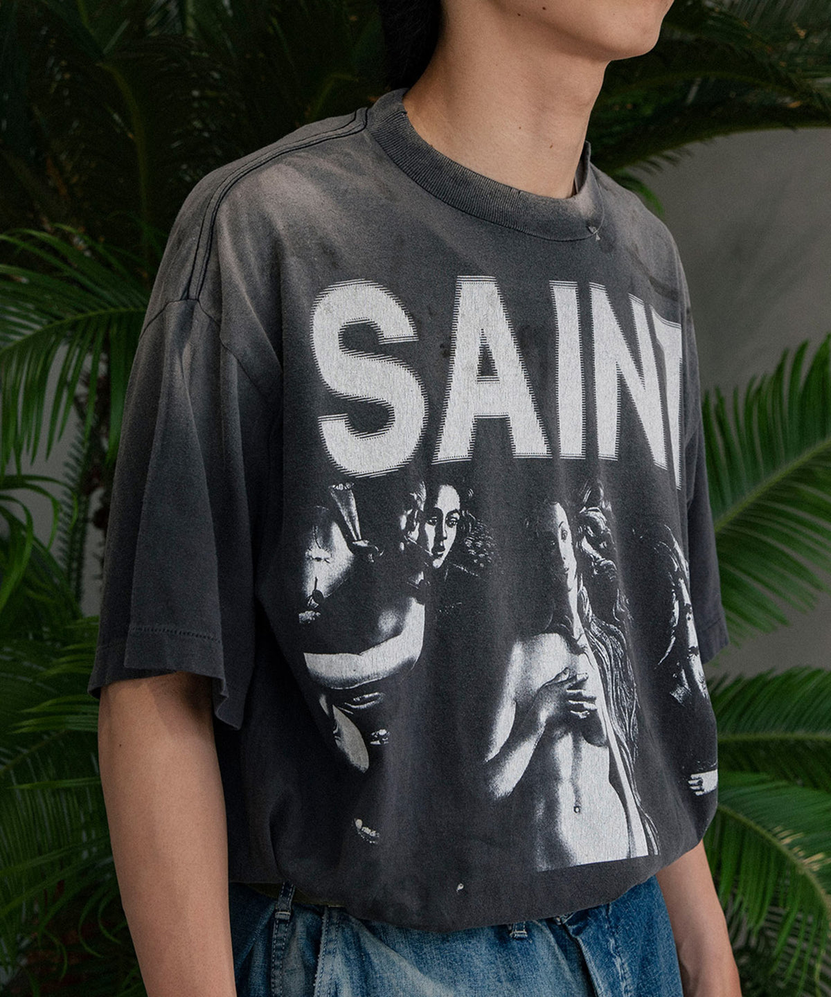 SS TEE / SAINT MARIA / BLACK