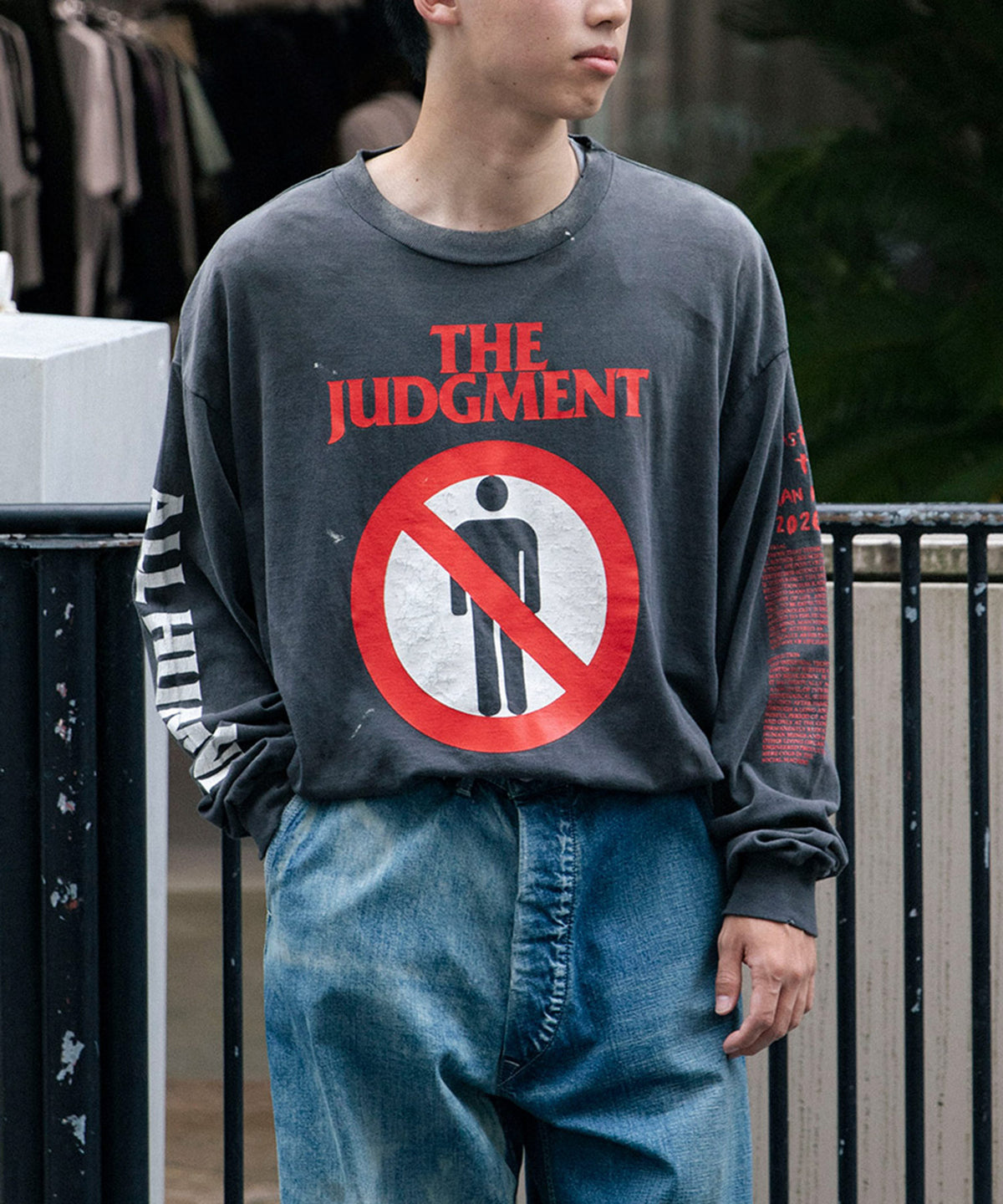 LS TEE / THE JUDGMENT / BLACK