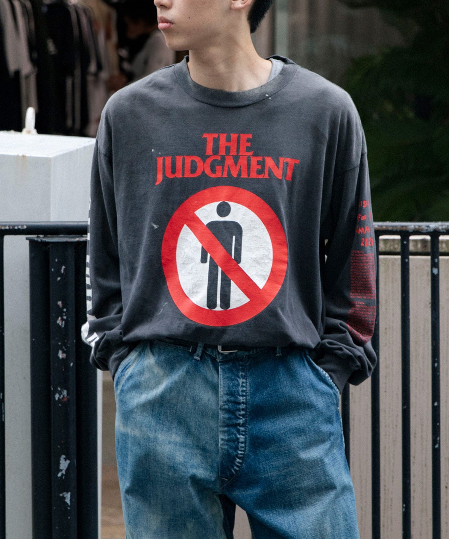LS TEE / THE JUDGMENT / BLACK