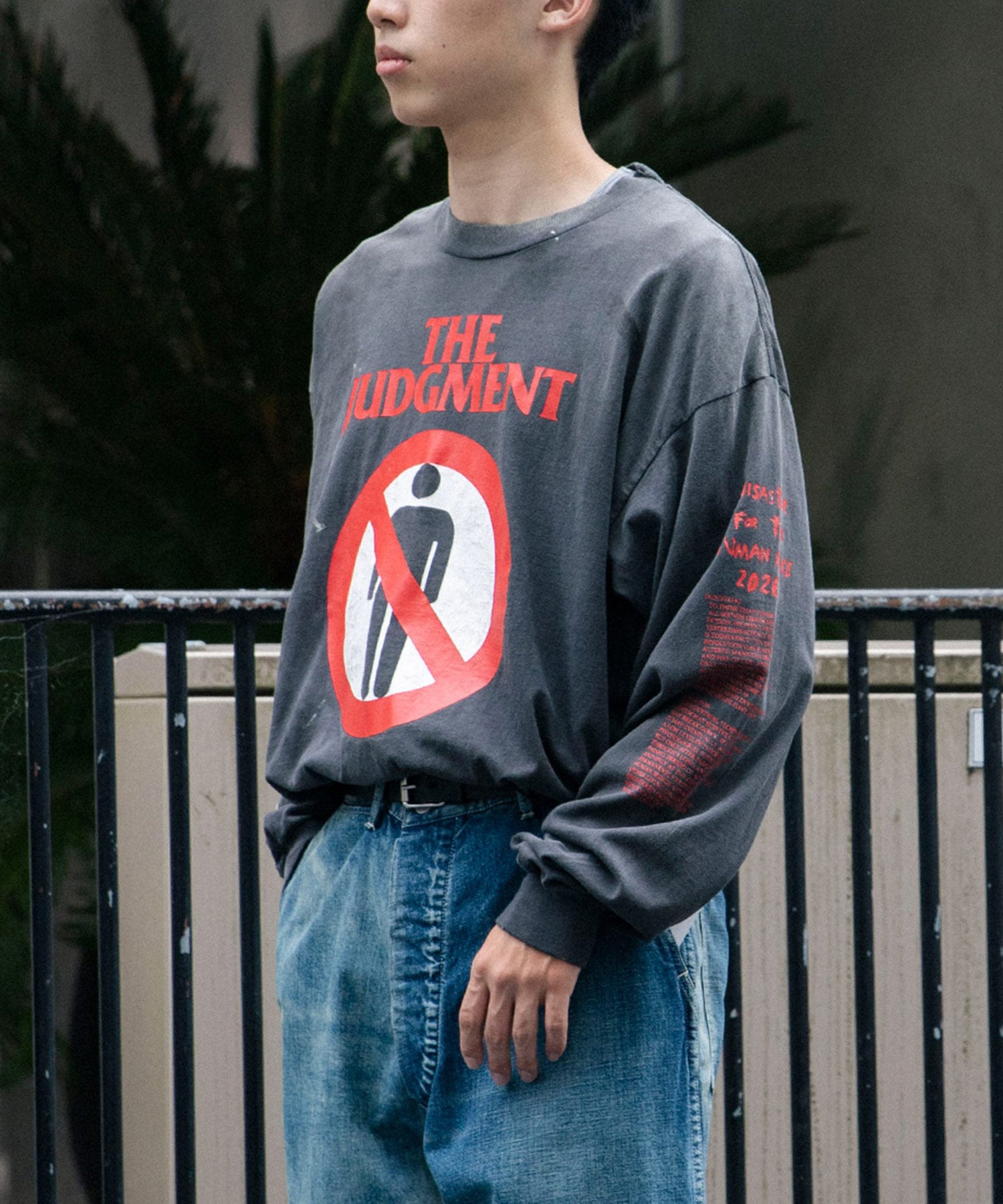 LS TEE / THE JUDGMENT / BLACK