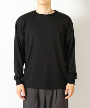 Super 160S Wool Washable Knit / Long Sleeve Tee