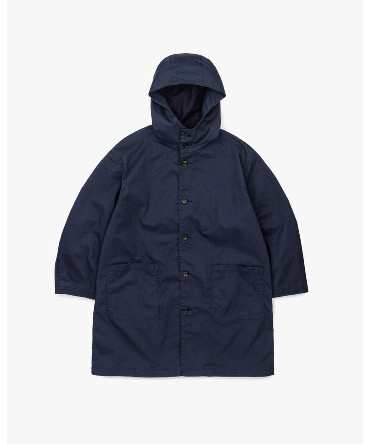 Pigment Drill Oversized Hooded Coat