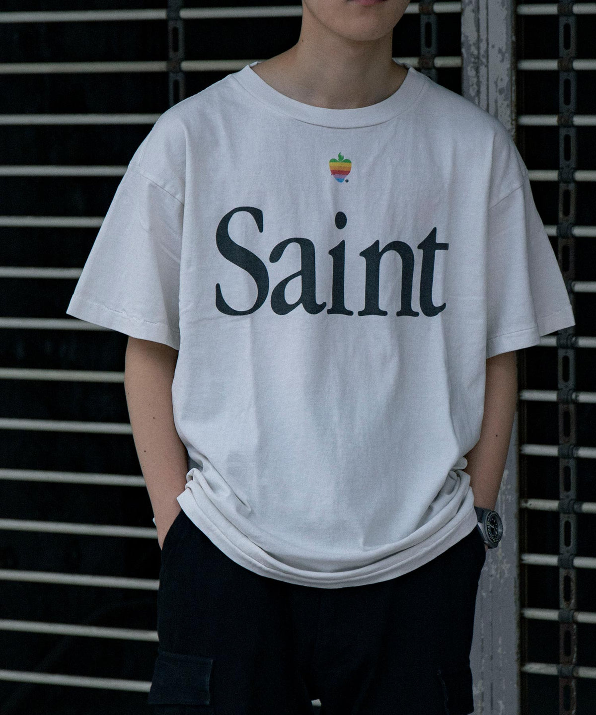 SAINT Mxxxxxx 23AW SS TEE/HEART SAINT | settannimacchineagricole.it