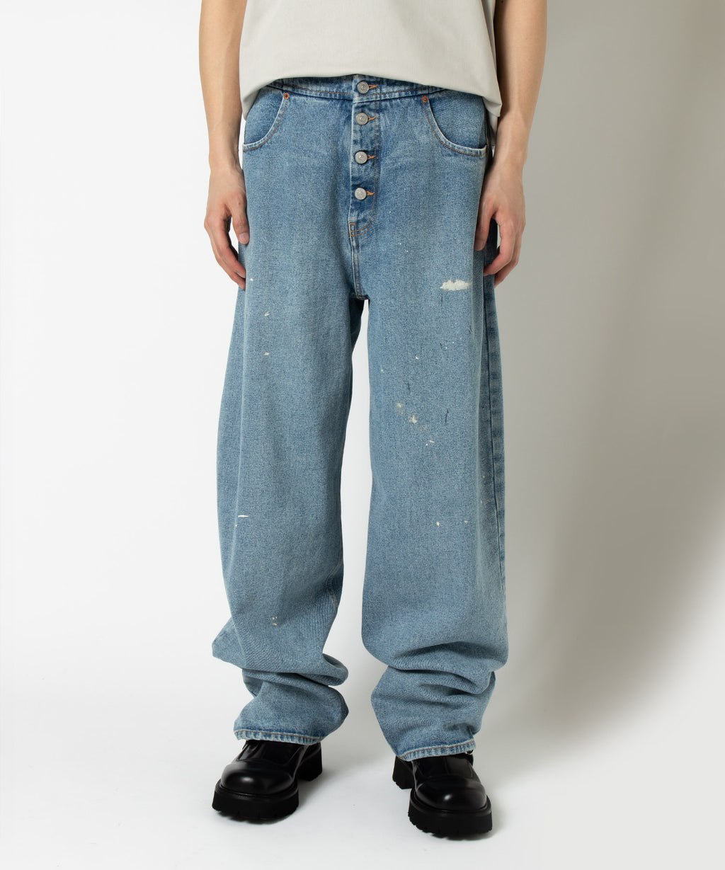 ルーズフィット デニムトラウザーズ - MM6 Maison Margiela (エムエム6 