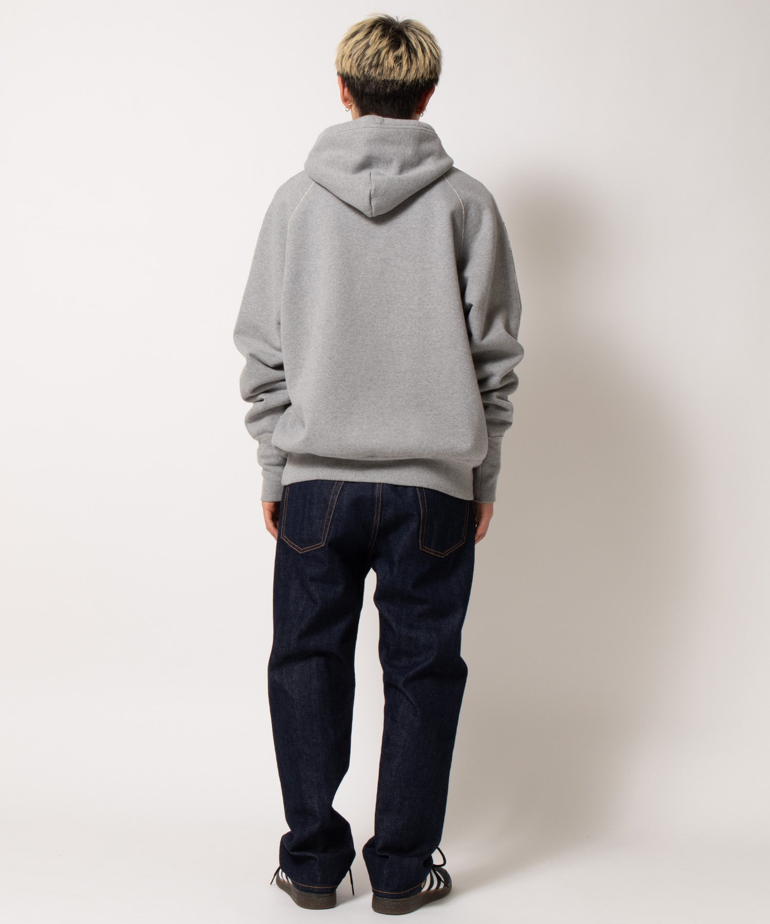 Split Raglan Sleeve Hoodie