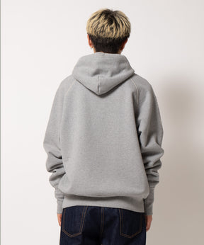 Split Raglan Sleeve Hoodie