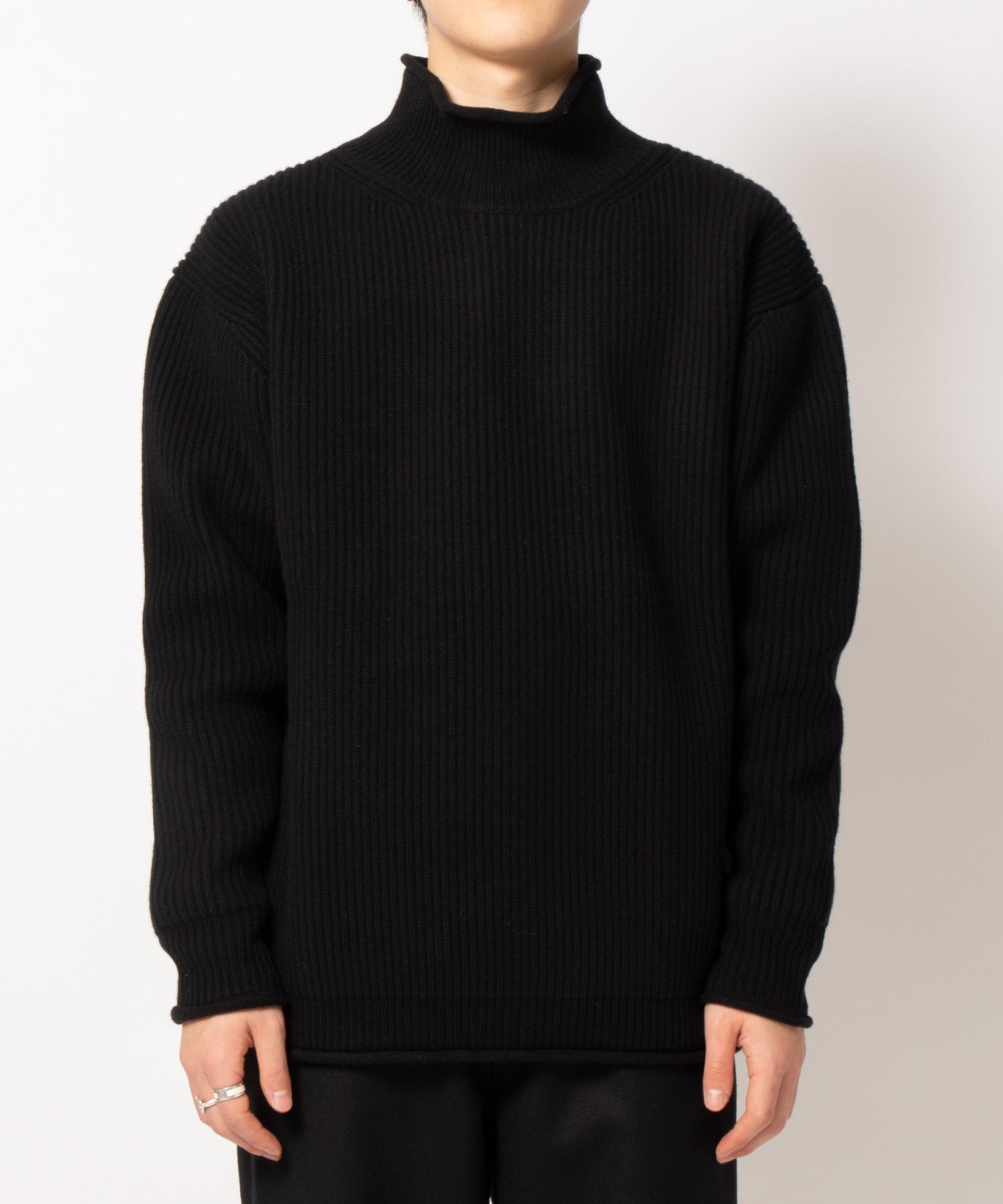 Roll Neck Sweater - Eddie Bauer Black Tag Collection (エディー 